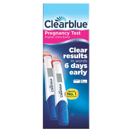Clearblue Digital Ultra Early Pregnancy Test 2 Pack
