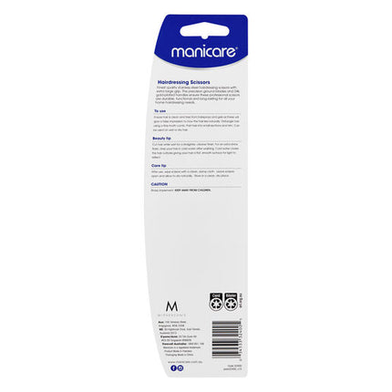 Manicare Hairdressing Scissors - Extra Large Grip
