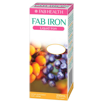 Fab Iron Liquid Iron 200ml