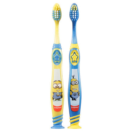 Colgate Minions Kids 6+ Years Toothbrush Extra Soft 2 Pack