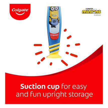 Colgate Minions Kids 6+ Years Toothbrush Extra Soft 2 Pack