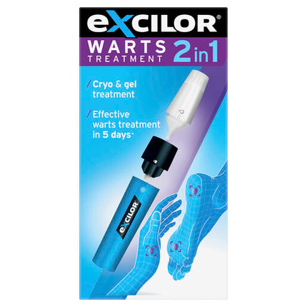 Excilor 2-in-1 Warts Treatment 10ml