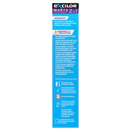 Excilor 2-in-1 Warts Treatment 10ml