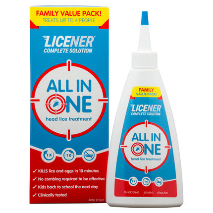 Licener Complete Head Lice Solution 200ml