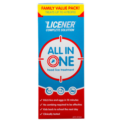 Licener Complete Head Lice Solution 200ml