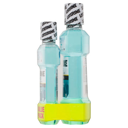 Listerine Zero Alcohol Antibacterial Mouthwash Less Intense Taste Value Pack 1.5L