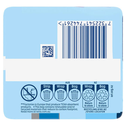 Tena Pads Extra Standard Length 12 Pack