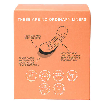 Tom Organic Ultra Thin Liners 26 Pack