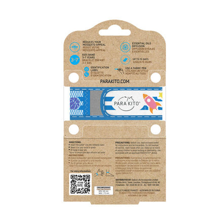 Para'Kito Mosquito Repellent Kids Band Assorted Colours