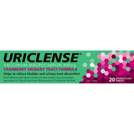 Uriclense Effervescent 500mg 20 Tablets