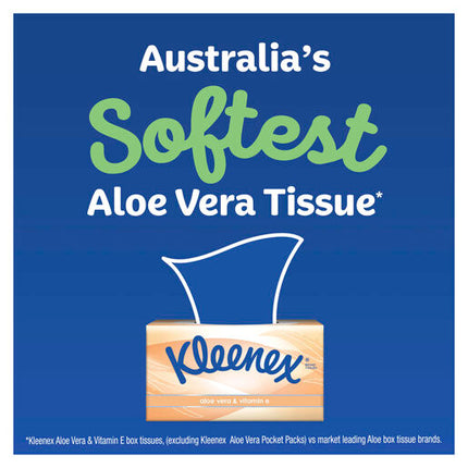 Kleenex Facial Tissue Aloe & Vitamin E 95
