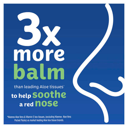 Kleenex Facial Tissue Aloe & Vitamin E 95