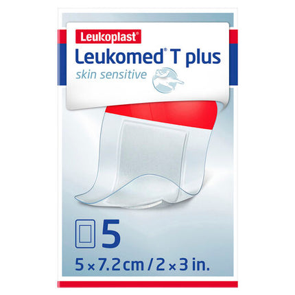 Leukomed T Plus Skin Sensitive 5 x 7.2cm 5 Pack
