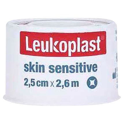 Leukoplast Skin Sensitive Silicone Tape 2.5cm x 2.6m