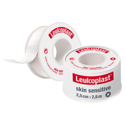 Leukoplast Skin Sensitive Silicone Tape 2.5cm x 2.6m