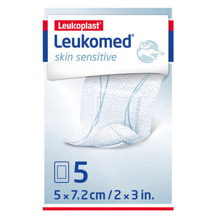 Leukomed Skin Sensitive 5 x 7.2cm 5 Pack
