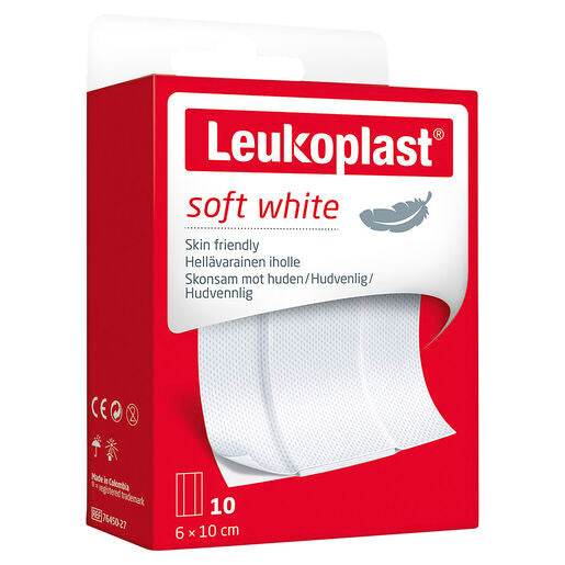 Leukoplast Soft 6 x 10cm 10 Pack