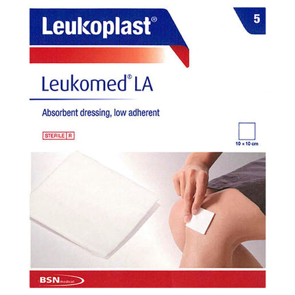 Leukomed LA Dressing 5cm x 5cm 5 Pack