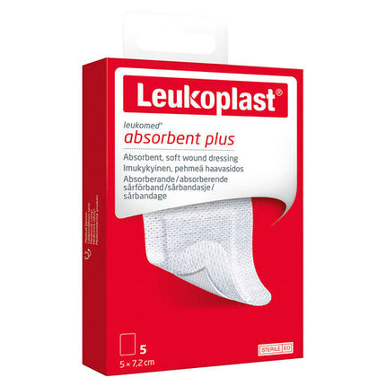 Leukoplast Leukomed Dressing 5 x 7.2cm 5 Pack
