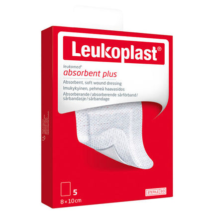Leukoplast Leukomed Dressing 8 x 10cm 5 Pack