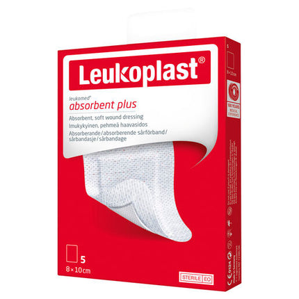 Leukoplast Leukomed Dressing 8 x 10cm 5 Pack