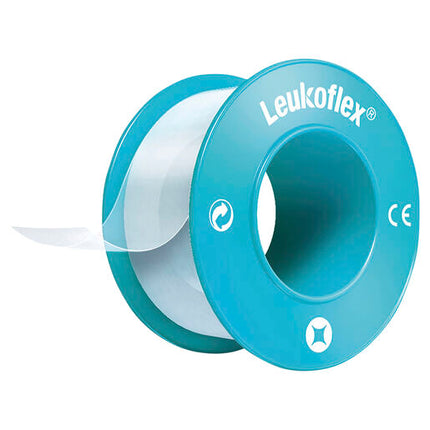 Leukoflex Plastic Tape 2.5cm x 5m