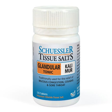 Martin & Pleasance Schuessler Kali Mur Glandular Tonic 125 Tablets