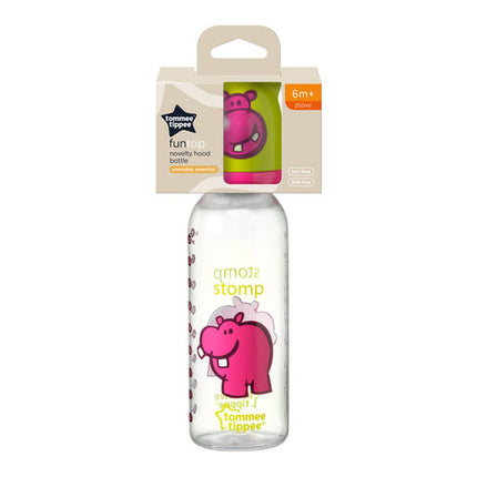 Tommee Tippee Novelty Hood Bottle 250ml Assorted