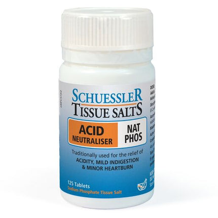 Martin & Pleasance Schuessler Nat Phos Acid Neutraliser 125 Tablets