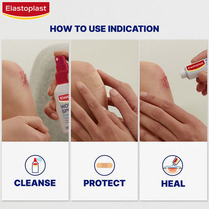 Elastoplast Waterproof Dressing 4XL 10x20cm 5 Pack