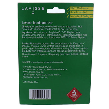 Lavisse Hand Sanitiser Twin Pack 2 x 60mL