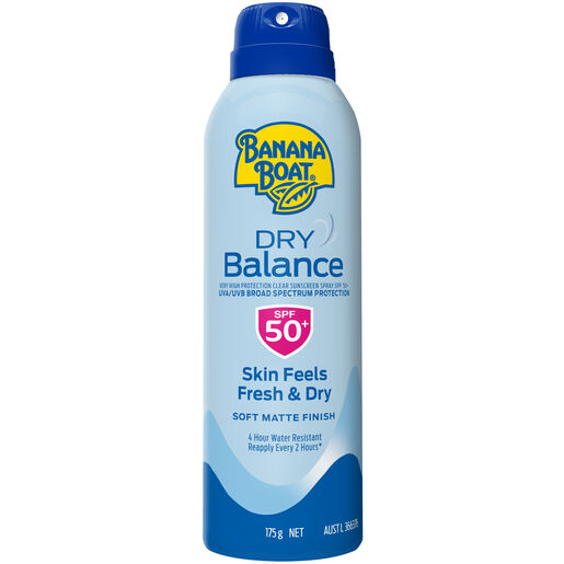 Banana Boat Dry Balance Clear Spray SPF 50+ 175g