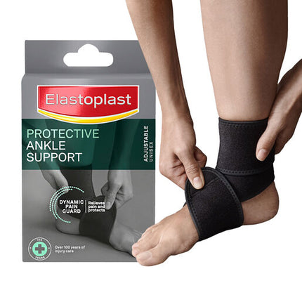 Elastoplast Sport Adjustable Ankle Support Black