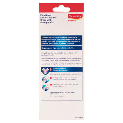 Elastoplast Adjustable Knee Stabiliser Brace Large