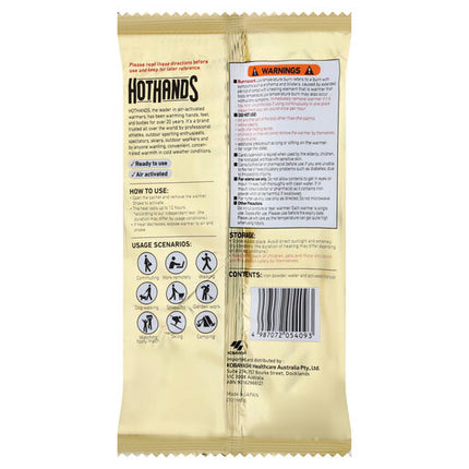 Hot Hands Body And Hand Super Warmer 5 Pack