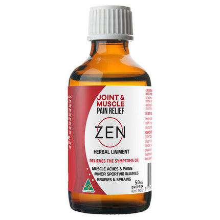 Zen Herbal Liniment Dropper 50ml