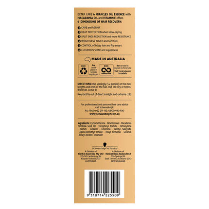 Schwarzkopf Extra Care 6 Miracles Oil Treatment 100ml
