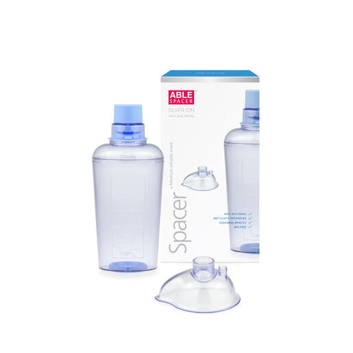 Able Spacer Anti-Bacterial Spacer + Medium Whistle Mask