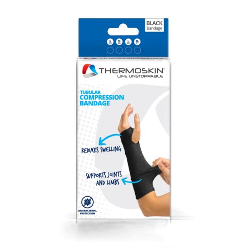 Tubeskin Tubular Bandage Black Small