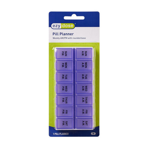Ezy Dose Weekly AM/PM Pill Reminder