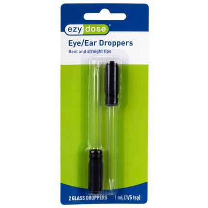 Ezy Dose Glass Dropper 1 ml 2 Pack