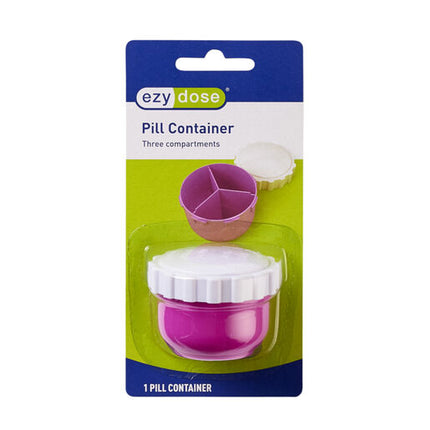 Ezy Dose Pill Reminder Travel Vial