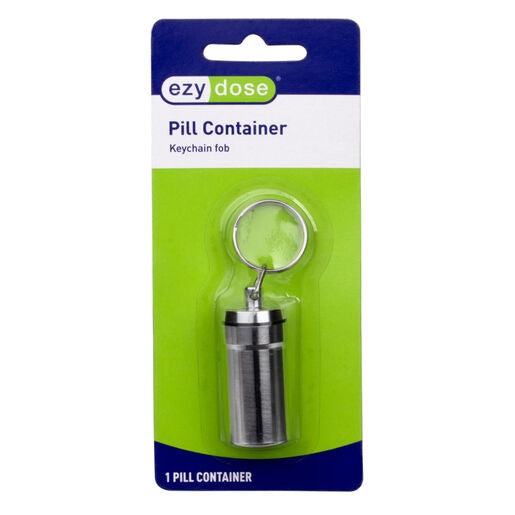 Ezy Dose Pill Container Keychain Fob