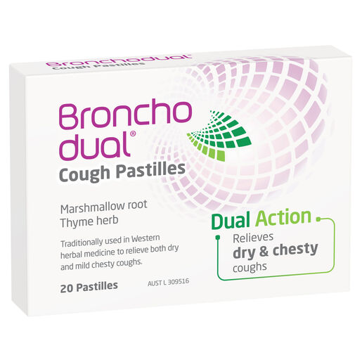 Bronchodual Cough 20 Pastilles