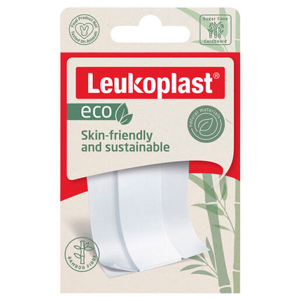 Leukoplast Eco Bamboo Adhesive Strips 6x10cm 5 Pack