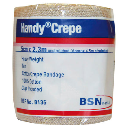 Handy Crepe Heavy Tan 5cm x 2.3m