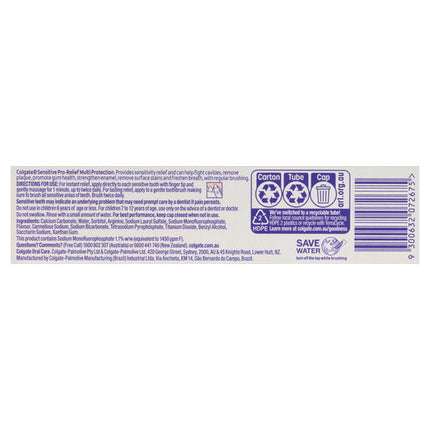 Colgate Toothpaste Sensitive Pro-Relief 50g