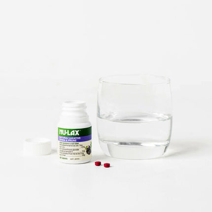 Nulax Natural Laxative with Senna & Prunes 40 Tablets