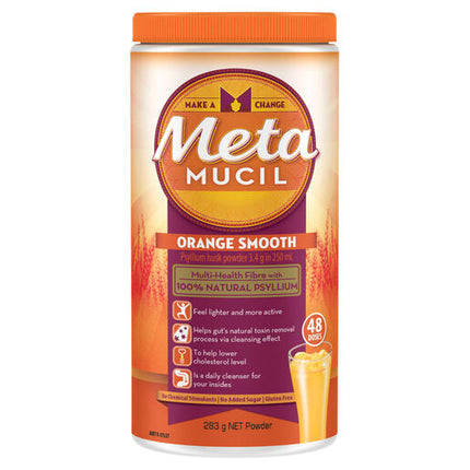 Metamucil Daily Fibre Supplement Smooth Orange 48 Doses
