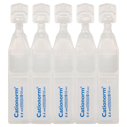 Cationorm Dry Eye Relief Preservative Free 0.4ml x 30 Vials